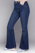 Women Blue Boot Cut Jeans